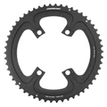 PLATEAU ROUTE 4BRA D.110 POUR SHIMANO ULTEGRA R8100/ DURA-ACE R9200/ 105 R7100 STRONGLIGHT DOUBLE 54DTS EXTERIEUR NOIR ALU 12V. POUR INTERIEUR 40DTS (PENSER A COMMANDER LE KIT INTRAVIS CORRESPONDANT)