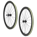 ROUE ROUTE 700 MICHE ARRIERE ASFALTO CARBON PROFIL 30MM A BOYAU POUR SHIMANO 12V. TUBELESS READY POIDS 1750 g -POIDS MAX 120 kg