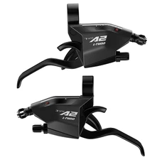 LEVIER/MANETTE VTT PATIN SHIMANO ST-TX4007-L/7R 3x7V. NOIR V-BRAKE (PAIRE) COMPATIBLE SHIMANO