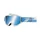 MASQUE/LUNETTES CROSS PROGRIP 3201 FL ATZAKI MULTILAYERED BLANC/BLEU ECRAN MIROIR BLEU ANTI-RAYURES/ANTI U.V. COMPATIBLE AVEC PORT LUNETTES DE VUE (HOMOLOGUE CE-EN AC-12072 REV.1)