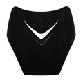 FRONT FAIRING FOR SCOOT PEUGEOT 50 VIVACITY 1998>2007 GLOSS BLACK (UPPER PART)- SELECTION P2R
