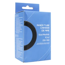 CHAMBRE A AIR TROTTINETTE 8.5 X 2.00 VALVE STANDARD COUDEE 90- (90- EXTERIEUR)