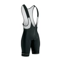 ADULT BIB SHORTS - GIST DIAMOND - TRIPLE DENSITY PADS - BLACK XL -5128