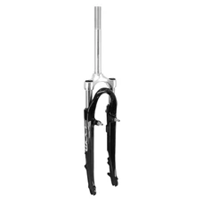FOURCHE VTC 28 " ZOOM SWIFT ALU RESSORT NOIR DEB. 45mm PIVOT (240/75) FILETE 1"-22.2 INTERIEUR COMPATIBLE V-BRAKE/DISC
