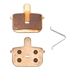 PLAQUETTE DE FREIN TROTTINETTE COMPATIBLE SMARTGYRO RYDER AR, KUGOO GBOOSTER 11E (SEMI METAL) -SELECTION P2R