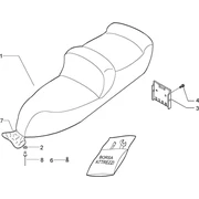 Selle-trousse d'outilis