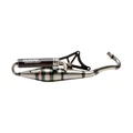 POT SCOOT YASUNI Z VERNI POUR PIAGGIO 50 ZIP 2T, TYPHOON, NRG/GILERA 50 STALKER, RUNNER, DNA (SILENCIEUX NOIR) -TUB418B