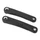 MANIVELLE DROITE + GAUCHE VAE / E-BIKE FSA 175mm NOIR JIS POUR MOTEUR YAMAHA PW (PAIRE)