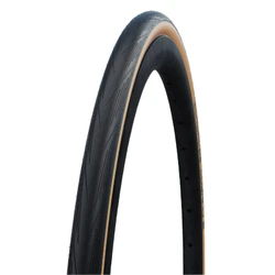 PNEU ROUTE 700 X 25 SCHWALBE LUGANO2 NOIR/BEIGE TR (25-622)