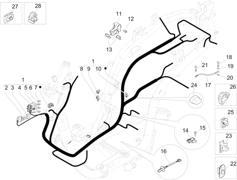 Faisceau de câbles principal