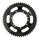 REAR CHAIN SPROCKET FOR MOPED PEUGEOT 103 (SPOKED WHEEL) 52 TEETH- BLACK (BORE Ø 94mm) 11 DRILL HOLES  -SELECTION P2R-