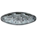 TAIL LIGHT FOR 50cc MOTORBIKE REPLAY FOR PEUGEOT 50 XPS T-SM, XR6  TRANSPARENT-CEE APPROVED- (753612) (L120MM H45MM)