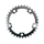 PLATEAU ROUTE 5BRA D.110 TA ZEPHYR 34DTS INTERIEUR ARGENT ALU 7075 TYPE SHIMANO 9/10V.