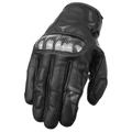 GANTS ALL SEASON ADX DAYTONA CUIR NOIR AVEC COQUE CARBONE T11 (XL) (HOMOLOGUE EN 13594:2015)