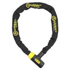 ANTIVOL VELO CHAINE A CLE AUVRAY SPECIAL LOUEUR C-BLOC DIAM 8 mm L 1.00M AVEC SERRURE INTEGREE (VENDU A L'UNITE) NIVEAU SECURITE 6/10