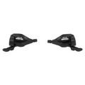 GEAR SHIFTERS SET-FOR MTB - P2R -INDEXED- RAPID PUSH-PULL 8 SPEED (PAIR)