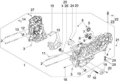 Carter moteur