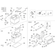 Relais - Batterie - Avertisseur sonore
