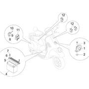 Relais - Batterie - Avertisseur sonore
