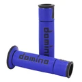 GRIP -  DOMINO ORIGINAL- ON ROAD A450 BLUE/BLACK OPEN END (PAIR).