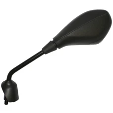 RETROVISEUR ADAPTABLE PIAGGIO 125-250-300 X7 2008> / GILERA 125-300-500 NEXUS 2008> / APRILIA 125-300 SR MAX 2011> GAUCHE NOIR (HOMOLOGUE CE) -P2R