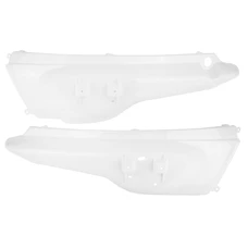 CARENAGE/COQUE AR SCOOT ADAPTABLE MBK 50 STUNT/YAMAHA 50 SLIDER BLANC BRILLANT (PAIRE) -P2R