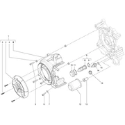 Couvercle volant magnetique - Filtre à huile