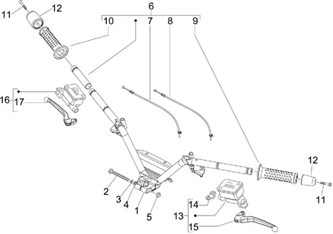 Guidon - Maître cylindre