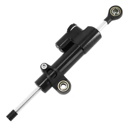 AMORTISSEUR DE DIRECTION MOTO POUR YAMAHA 700 MT-07 ALU ANODISE NOIR -AVOC