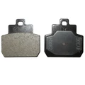 BRAKE PADS - "PIAGGIO GENUINE PART" 125-250 MP3 REAR, 125-250 X9-EVO REAR, 125-250 X-EVO REAR, 125-250 X8 REAR, 400 BEVERLY REAR (PAIR) (HENG-TONG) -647400