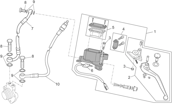 Commande embrayage cpl