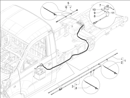 Circuit électrique du système de basculement