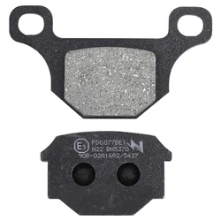 PLAQUETTE DE FREIN NEWFREN POUR RIEJU 50 MRT 2009>2012 AR / PEUGEOT 50 XR7 AR / APRILIA 125 RS4 2011>2014 AR / DERBI 125 GPR 2009>2014 AR -P2R- (FD0077BE) (ELITE ORGANIQUE)
