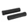 HAND GRIPS FOR MTB/URBAN - BIKE RIBBON SILICON SOFT BLACK Ø22mm Lg 130mm (PAIR)