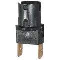 PORTE-AMPOULE/FICHE/DOUILLE 12V W2.1x9.5D  -FLOSSER-