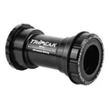 CUVETTE INTEGRE BOITIER VTT/ROUTE A EMBOITER/TWISTFIT TRIPEAK ROULEMENT G5 CERAMIQUE BOITE 68-73 DIAM 42 POUR AXE 29mm (COMPATIBLE SHIMANO HOLLOWTECH II, SRAM DUB, ROTOR)