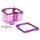 CUVE DE CARBURATEUR TYPE PWK 19 à 30 mm TRANSPARENT VIOLET (INCLUS VIS ET REHAUSSEUR DE CUVE) -SELECTION P2R