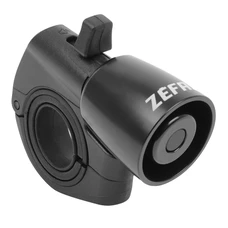 SONNETTE TIMBRE ZEFAL TRAIL DEBRAYABLE ALU NOIR FIXATION COLLIER SILICONE DIAM 22,2 A 35 mm - PORTEE 80 m