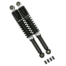 AMORTISSEUR CYCLO REGLABLE NOIR (ENTRAXE 340 mm) (PAIRE) -SELECTION P2R