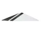 DECAL- ON HEADLIGHT FAIRING - "PIAGGIO GENUINE PART" 50 GILERA SMT/RCR 2013> WHITE -2H000011