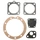 JOINT MOTEUR CYCLO ADAPTABLE SOLEX (POCHETTE DE 5 JOINTS, MEMBRANE NOIR) (JOINT CARTER FERME) -SELECTION P2R