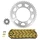 KIT CHAINE ADAPTABLE YAMAHA 50 DT R SUPERMOTARD 2003>2006 420 11x48 (DIAM COURONNE 105/125/8.5) (DEMULTIPLICATION ORIGINE) -AFAM