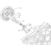 Frein posterieur - Mâchoire