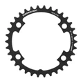 CHAINRING FOR ROAD BIKE- 34T. Ø 110 - 4 ARMS "INNER" TYPE ULTEGRA 6800 - BLACK -ALUMINIUM- 7075 STRONGLIGHT 11 Speed