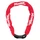 ANTIVOL VELO CHAINE A COMBINAISON / CODE MASTERLOCK ACIER DIAM 8 mm LONGUEUR 90 cm ROUGE - NIVEAU SECURITE 8 - HOMOLOGUE FUB 1 ETOILE