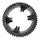 CHANRING FOR ROAD BIKE- 53T. Ø 110 - 4 ARMS -OUTER- 105 5800 BLACK STRONGLIGHT 11 Speed