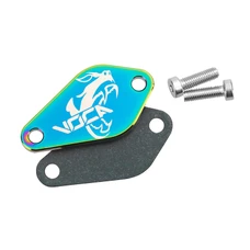 OBTURATEUR POMPE A HUILE 50 A BOITE VOCA STYLE REVERSIBLE POUR MINARELLI 50 AM6/DERBI 50 SENDA, GPR ALU CNC NEO-CHROME