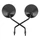 RETROVISEUR ADAPTABLE SUPER SOCO TC MAX 2019> NOIR (OEM: 88110-QSM-C000) (PAIRE) -P2R