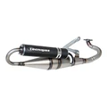 POT SCOOT TECNIGAS NEXT R VERNI POUR MBK 50 NITRO/YAMAHA 50 AEROX (SILENCIEUX ALU NOIR)