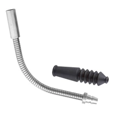 COUDE V-BRAKE ELVEDES 90- INOX AVEC SOUFFLET (A L'UNITE SUR CARTE)